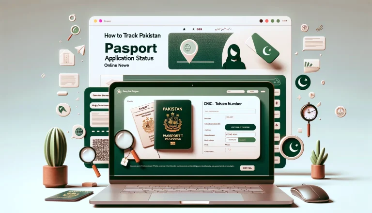 How to Track Pakistan Passport Application Status Online with CNIC or Token Number