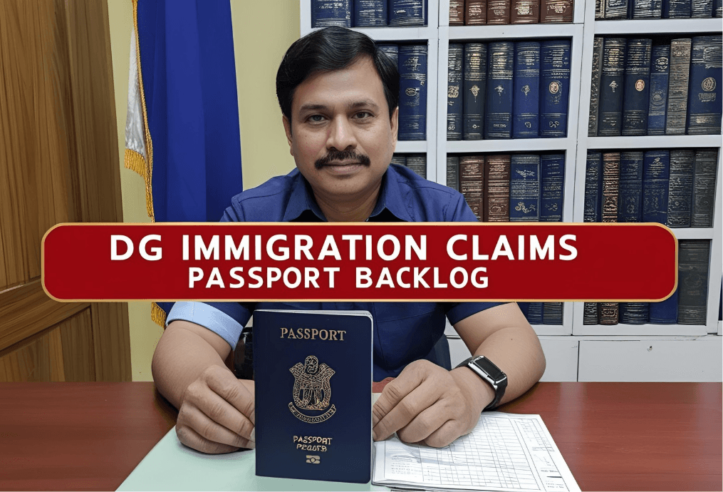 DG Immigration Claims Passport Backlog Cleared: What It Means for You