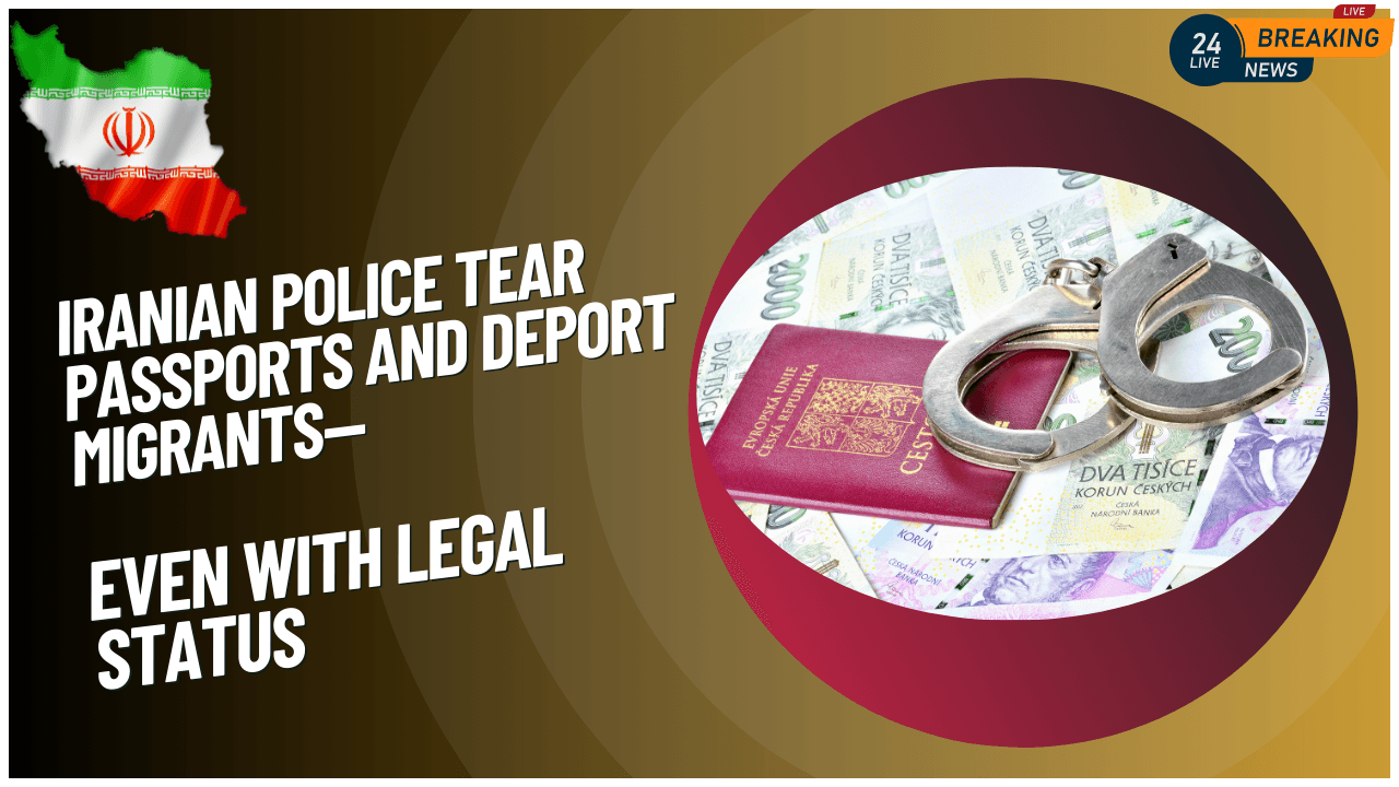 Iranian Police Tear Passports and Deport Migrants—Even with Legal Status