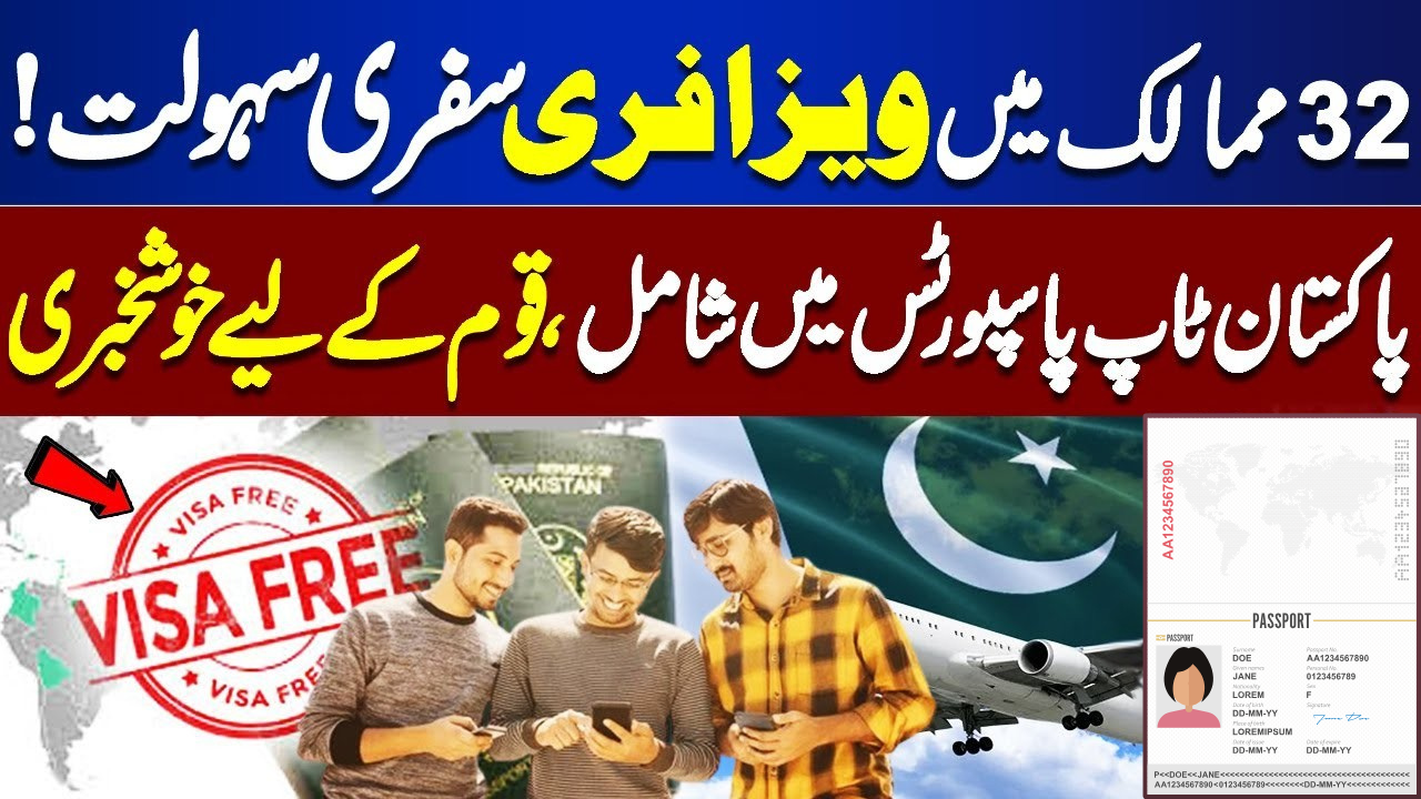 Pakistani Passport Gets Stronger with 32 Visa-Free Countries Global Travel