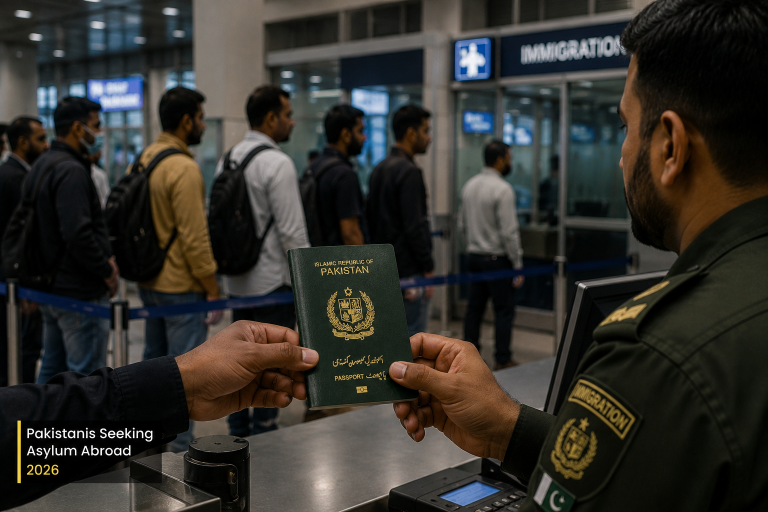 Pakistanis Seeking Asylum Abroad to Lose Passport