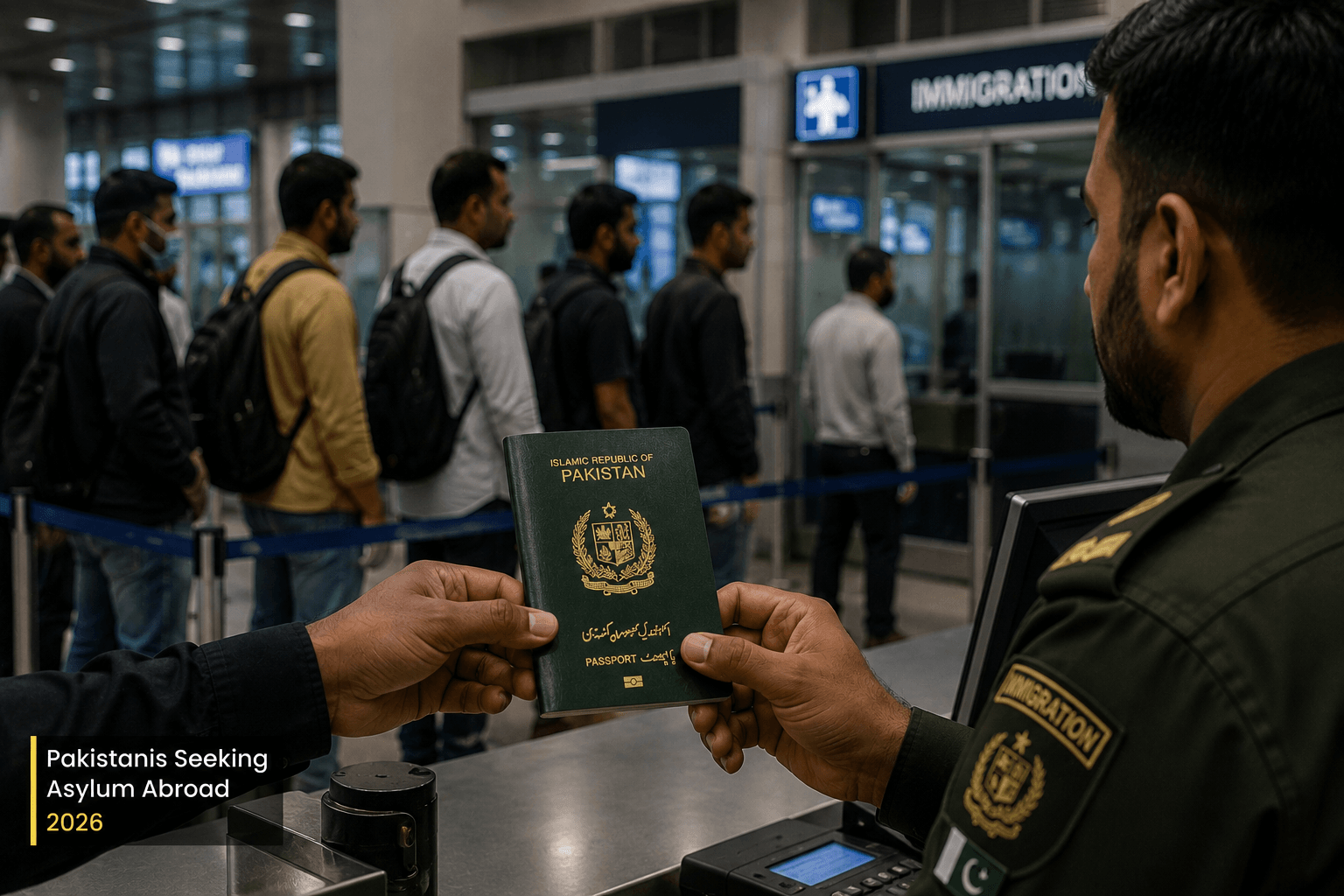 Pakistanis Seeking Asylum Abroad to Lose Passport