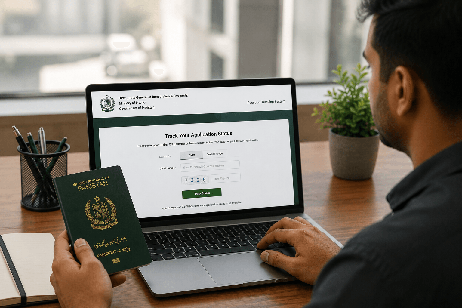 How to Track Pakistan Passport Application Status Online
