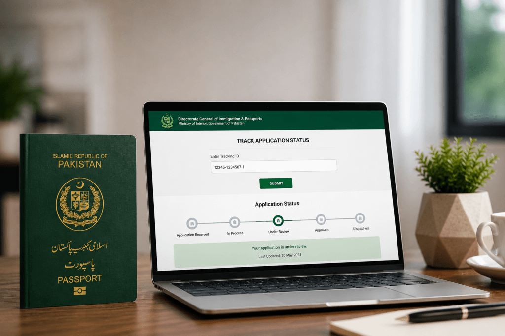 How to Track the Status of a Pakistani passport Application